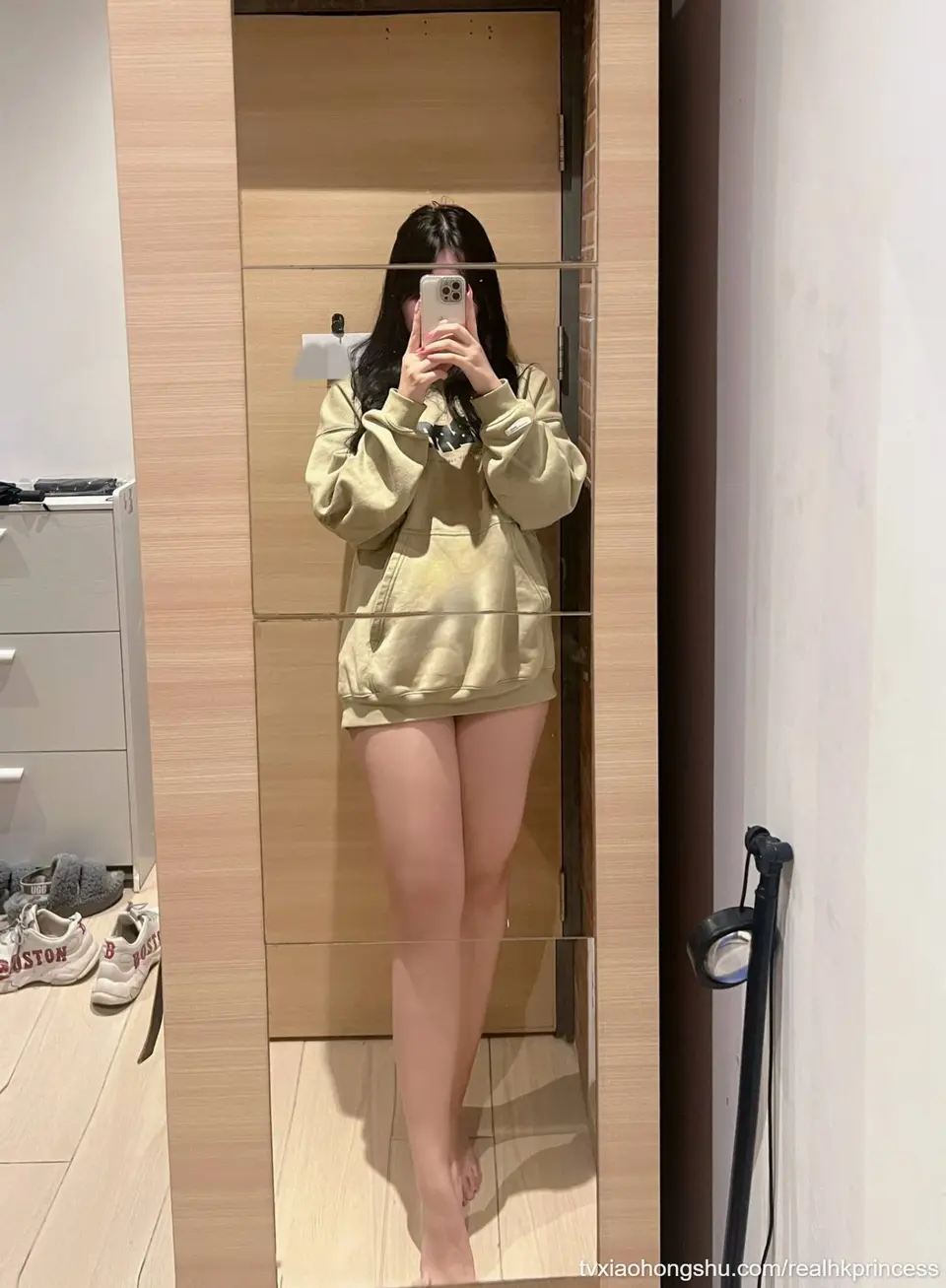 长度很完美的卫衣