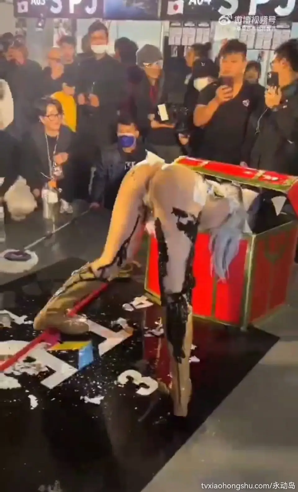 葬送的芙莉莲coser，视频是从微信瓜条看见的