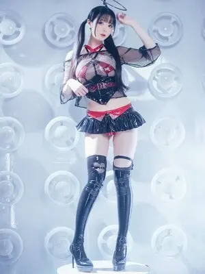 霜月shimo - 賽博黑天使 Cyber Black Angel