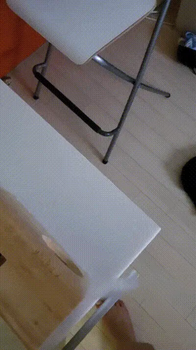 【舞蹈生】艺术生身体柔软，完美融合，女主颜值非常高，非常清纯，但是超级反差！ 动图预览