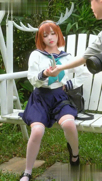 Fansly超高颜值神仙嫩妹 yuumeilyn 最新订阅 COS鹿乃子乃户外露出 岔腿自慰暴力侧身后入！ 动图预览