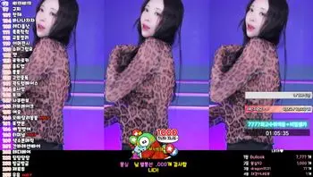 韩国 BJ 女主播身材性感豹纹装秀骚舞