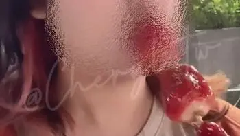 想象我吃的是大鸡巴~