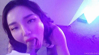 亚裔骚妇『Nicolove』拍摄抖音小视频的幕后小花絮 动图预览
