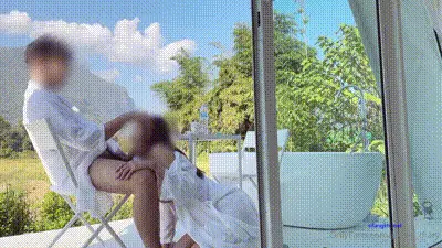 晴朗一天和大波女友在屋外啪啪 动图预览