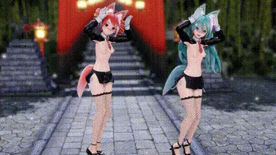 [ますたー🔞] ミクテトキツネ 动图预览