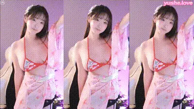 韩国BJ 1004ysus 红色樱花比基尼撩人杀 动图预览