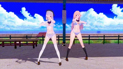 [Gentleman910] 坂柳有栖 一之瀬帆波 【ようこそ実力至上主義の教室へ】 动图预览