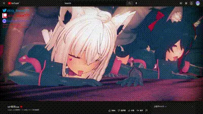 [akira_Brave777] 2025年SP11月 白上フブキと大神ミオ01 动图预览