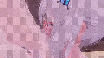 [skn_works] 白髪けもみみ巨乳お姉さんにあまあま手つなぎフェラされちゃう動画 动图预览