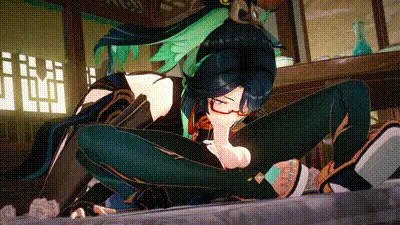 [TY98] Shenhe x Xianyun FutaSex 动图预览