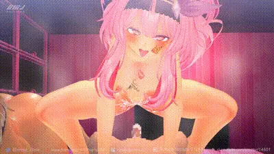 [ねこみみのへや (にもじ-Nimoji)] 褐色セレスティアと桔梗で騎乗位・バック突き【リクエスト】 动图预览