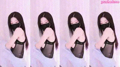 韩国BJ_chuing77 黑口罩蕾丝情趣内衣裸舞诱惑 动图预览