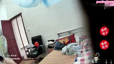 监控母子乱伦，儿子探望寡妇老妈，对白清晰 动图预览