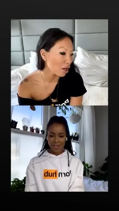 只是提示：Asa Akira和Kira noir的性问题和技巧-kira-noir