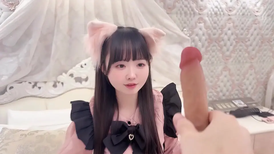 💗⚡喵♡与日本可爱的“地雷系”母猫进行后入式交配💕-babyyurin