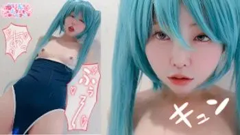 🩵请观看AHEGAO娇小的初音未来变态自慰💕 吐舌自慰太爽了，我忍不住高潮了💗【💗BabyYurin🐣JP Hentai Kawaii Girl💗】-babyyurin