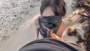 sex-vlog第三部，私人海滩大胆露出，回酒店激情做爱到潮吹-thelittlejuicer