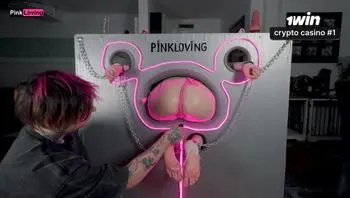 Gloryhole box. I shove whatever I want into her pussy and anal. She cums nonstop - pinkloving-pinkloving