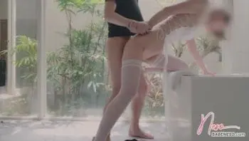 白丝高跟小烧杯的白日宣淫-babeneso
