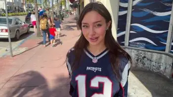 Sisi Rose fucks a Patriots player-sisi rose
