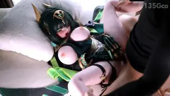 ネフェルねーちん後半戦❣️中出しおねだり種付けピストンからの全身ぶっかけ💕💕💕 ElsaBabe 148cm RAD043-135gco
