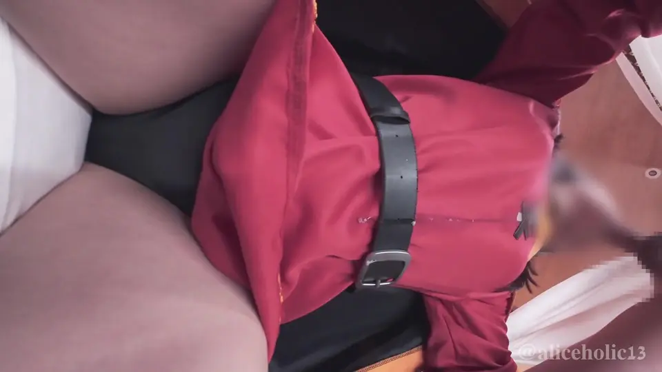 ❤️🔥【aliceholic13】KonoSuba Megumin Cosplaying: Aroused NTR Ecchi hentai video.-aliceholic13