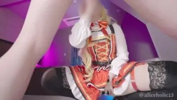 【Aliceholic13】Vtuberコスプレイヤーのエグすぎるフェラチオで大量口内射精 【ありすほりっく】-aliceholic13