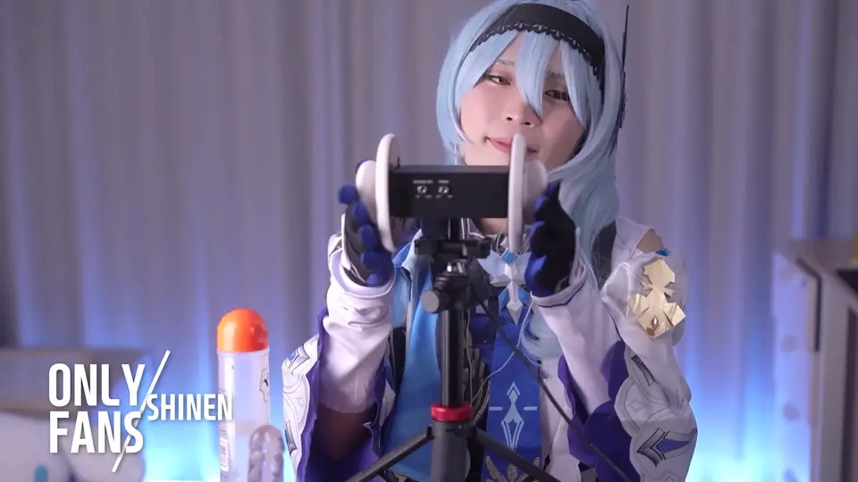 【原神】ASMR💙 性感的优菈coser, 伪娘和性情色視頻　【個人撮影】-shinen2022