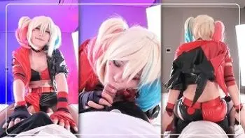 【小丑女】🖤性感的自杀小队coser, 伪娘和性情色視頻　【個人撮影】 7-shinen2022