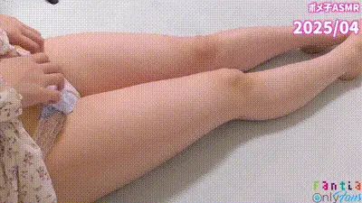 [日文] 脱掉裤子，给大腿打交道 [素人] 个人拍摄 恋足癖 手淫 亚洲无尽 ASMR-pomeko_asmr 动图预览