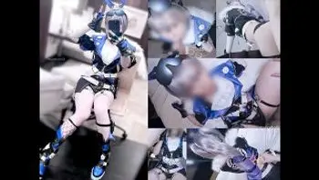 💜🎮【aliceholic】Honkai:Star Rail SilverWolf Cosplaying | multiple orgasm & creampie sex video.-aliceholic13