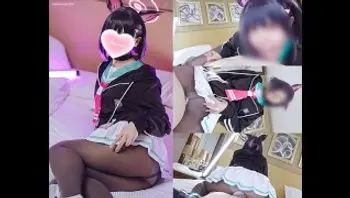 ❤️🖤 【aliceholic13】Blue Archive Kazusa Kyoyama Black 紧身衣和制服：热情甜蜜的挤奶，-aliceholic13