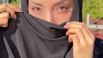 Hijab on, eyes locked… I’m your dream movie date tonight-ruth lee