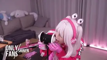 【ASMR】敲打、摩擦、耳朵清潔🌸性感的爱丽丝coser, 伪娘和性情色視頻　【個人撮影】-shinen2022
