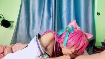 粉逼越南cos扮演阿狸吃鸡扣逼   - Kojima Tsukumi