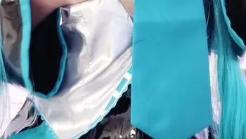 萌白酱 (yikouyoutao) cosplay Hatsune Miku (1)