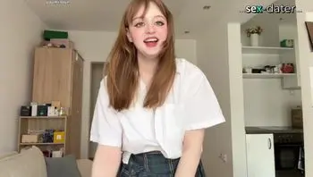 So CUTE! Teen Shyblanche Cumming on Videocall with You. Schoolgirl Uniform Sexdater-shyblanche