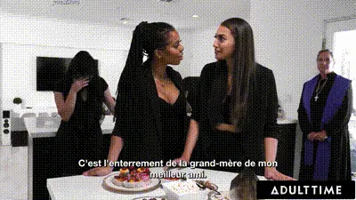 ADULT TIME - Bella Rolland Gives Up Free Use Pussy To Kira Noir During Public! FRENCH SUBTITLES-kira noir 动图预览